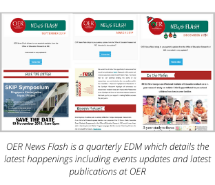 OER News Flash and Upcoming Events at OER